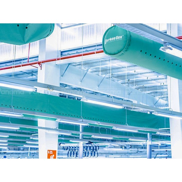Ống Gió Vải Durkee Trong Các Công Trình Quy Mô Lớn