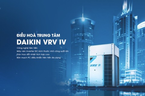 Giới thiệu dàn nóng máy lạnh DAIKIN VRV IV Giới thiệu dàn nóng máy lạnh DAIKIN VRV IV