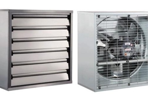 Các kích thước quạt hút công nghiệp