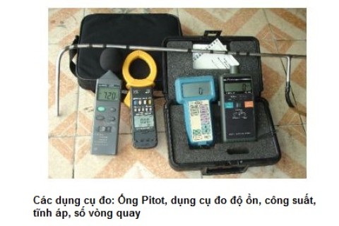 Tổng hợp các dụng cụ đo thông số của quạt công nghiệp Tổng hợp các dụng cụ đo thông số của quạt công nghiệp