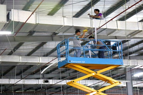 Bảo dưỡng hệ thống làm mát nhà xưởng