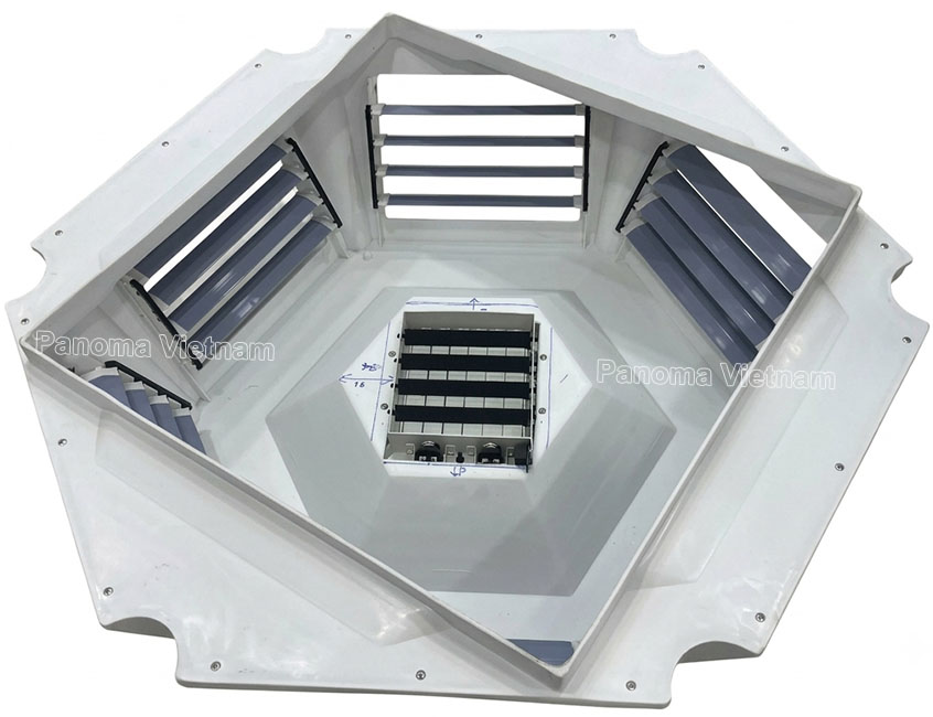 Hình ảnh cửa gió 7 hướng thổi