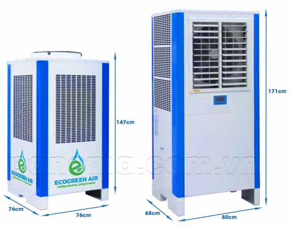 Thông số kỹ thuật Điều hòa siêu tiết kiệm Eco Green ECO-10D