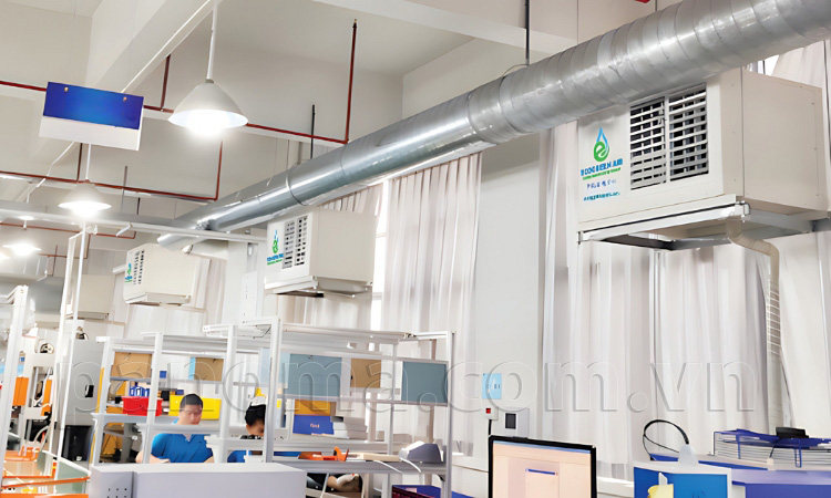 Ứng dụng thực tế tại nhà máy linh kiện điện tử