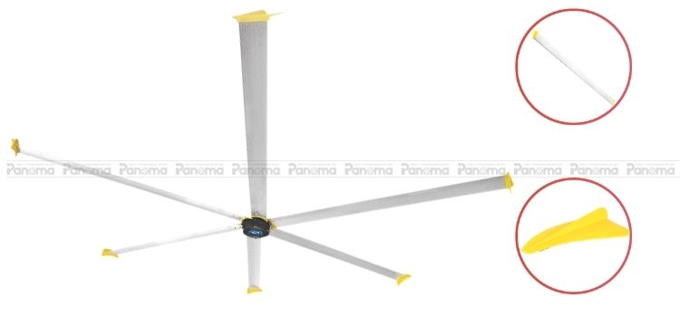 Cánh quạt trần công nghiệp HVLS iCT